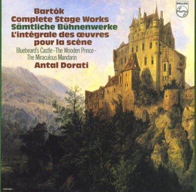3LP BARTOK Bluebeard's Castle Wooden Prince Miraculous DORATI Philips 6768600 NM - Image 1 of 3