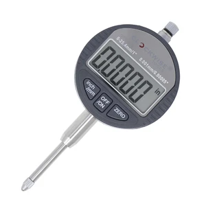 Indicador digital, DITR-0105 0-1 pulgadas/25,4 mm, resolución 0,00005 pulgadas/0,001 mm, I - Imagen 1 de 12