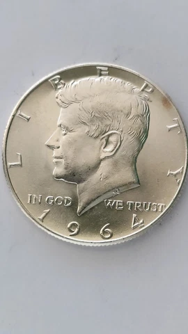1964-P United States Uncirculated Kennedy Half Dollar (#2) Cover