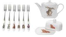 Royal Worcester Wrendale Designs Various Jugs Teapot Cream jug Sugar butter dish
