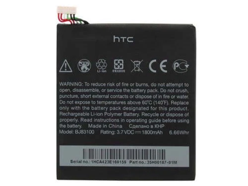 BATTERIA 1800Mah ORIGINALE HTC PER One X + PLUS S720e One S Z520e BJ83100 NUOVA - Immagine 1 di 1