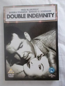 DOUBLE INDEMNITY-CLASSIC BILLY WILDER 1944 MURDER MOVIE-NOIR-STILL SEALED!!! - Picture 1 of 4