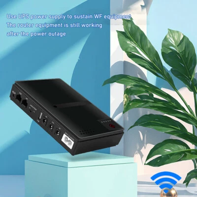 Portable MINI UPS 10400mAh 18V Uninterrupted Power Supply for Router Switch - Image 1 of 4