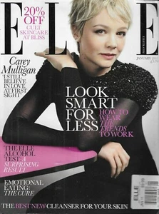Elle Magazine Carey Mulligan Emotional Eating Skin Cleanser Fashion Accessories - Picture 1 of 12