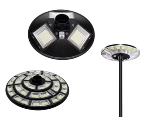 Lampione Faro Giardino Stradale Crepuscolare Ufo Pannello Solare - Foto 1 di 36