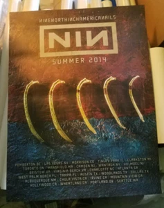 NINE INCH NAILS Sommer 2014 Tour 18”x24” Poster Trent Reznor NIN Hollywood - Bild 1 von 20