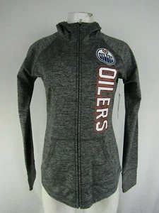 Edmonton Oilers NHL G-III Women's Full-Zip Sweatshirt - Picture 1 of 6
