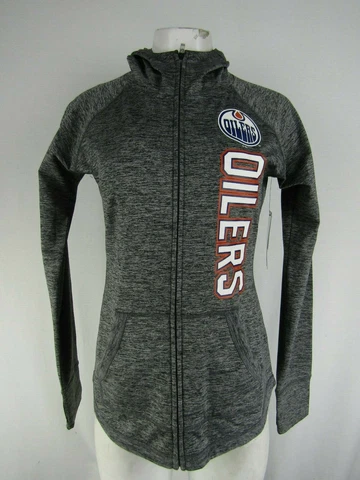 Edmonton Oilers NHL G-III Women's Full-Zip Sweatshirt Cover