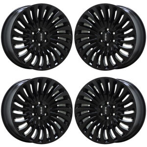 22" Lincoln Navigator Black wheels rims Factory OEM set 10179