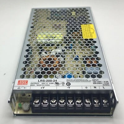 New LRS-200-24 Switching Power Supply For MEAN WELL Free Shipping - Image 1 of 3