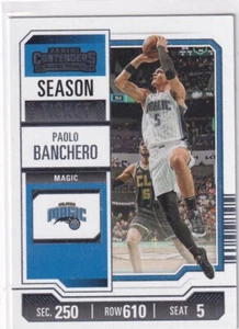 2023-24 Panini Contenders NBA No. 23 Paolo Banchero Silver Season Ticket - Bild 1 von 2