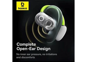 Baseus Eli Sport 1 Oreja Abierta TWS Auriculares Bluetooth Negros 6932172648275 - Imagen 1 de 5