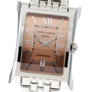 CUERVO Y SOBRINOS Esplendidos Clasico Havana A2412/2 Date Automatic Men's_875406 - Picture 1 of 6