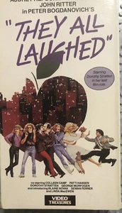 VHS - They All Laughed Aubrey Hepburn John Ritter Dorothy Stratten Ben Gazzara - Picture 1 of 1