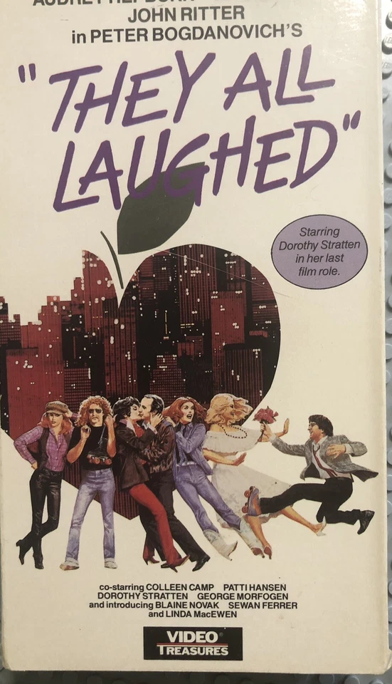 VHS - They All Laughed Aubrey Hepburn John Ritter Dorothy Stratten Ben Gazzara - Image 1 of 1