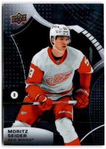 2021-22 Upper Deck Allure #130 Moritz Seider  RC Rookie Detroit Red Wings