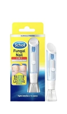 Scholl Anti-Fungal Nail 2 IN 1 Treatment 3.8 ml | Pack of 1 - Image 1 of 3
