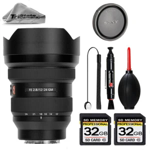 Sony FE 12-24mm f/2.8 GM Lens + 64GB STORAGE BUNDLE KIT - Picture 1 of 3