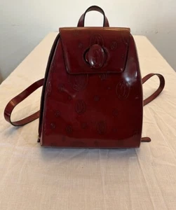 CARTIER Happy birthday backpack Turnlock Backpack Daypack Backpack leather - Picture 1 of 7