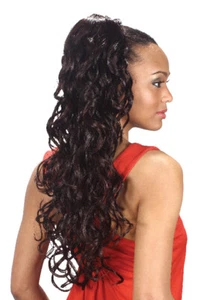 Aftress Jersy Mädchen Kordelzug Kunsthaar Pferdeschwanz UK Verkäufer - Bild 1 von 1