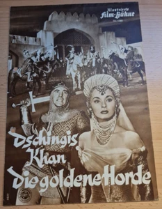 Programmheft zu Dschingis Khan- Die goldene Horde (1951), Ann Blyth - Bild 1 von 1