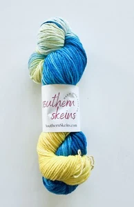 Southern Skeins Yarn 100g/225 Yards, 75% Superwash Merino, 25% Nylon - Sun Shiny - Picture 1 of 2