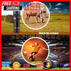 Universal12x Optical Zoom Camera Telescope Lens with Clip for Mobile Phone - Zdjęcie 1 z 8