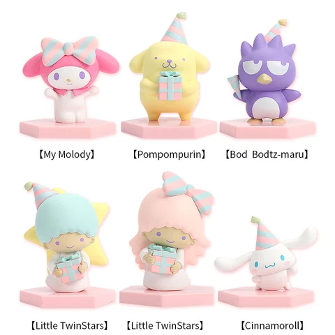 MINISO 45Th Anniversary Of Sanrio Collection Series Blind Box Confirmed Figure Cover