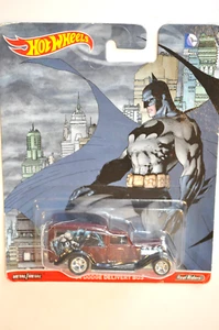 Hot Wheels Batman '34 Dodge Delivery Bus-2016-Real Riders Wheels-Wow-Sealed - Picture 1 of 21