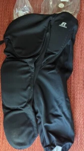 Russell Athletic Youth Football Pants Integrated 7 PC Padded Black Boys XL - Picture 1 of 7