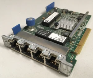 HP Ethernet 1Gb 4-port 331FLR Adapter 634025-001 629133-001 HSTNS-BN71 - Bild 1 von 6