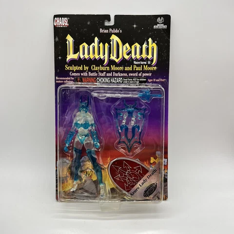 Brian Pulido's Azure Lady Death Action Figure Series II Moore Action Chaos Cover