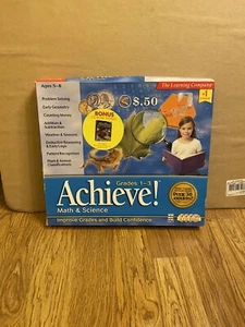 New 1999 The Learning Company Math And Science Learning CD ROM's Grades 1-3. - Picture 1 of 10