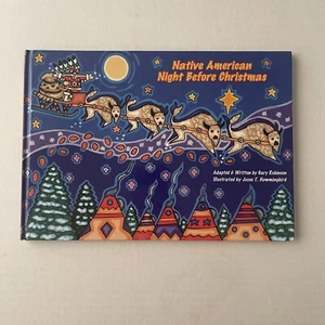 Indianer Night Before Christmas Buch Kinderbild Gary Robinson HC - Bild 1 von 8