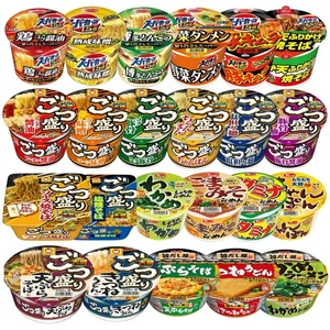 Large Cup Ramen, 12 Varieties, 12 Pieces, Assorted, Random_ - Picture 1 of 1