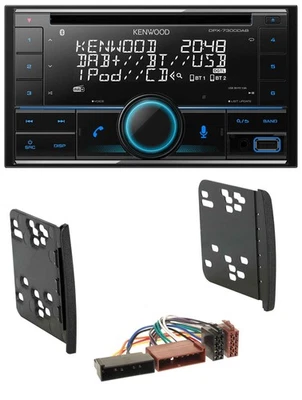 Kenwood CD 2DIN DAB USB MP3 Bluetooth Autoradio für Ford Cougar Fiesta Focus Gal - Bild 1 von 4