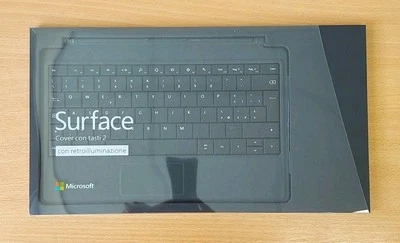 Microsoft Surface Type Cover 2 für Surface RT / Pro Tablets - Italienisches Layout  - Bild 1 von 2