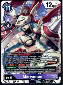 Mervamon Super Rare Dimensional Phase  BT11-086 SR NM - Picture 1 of 1