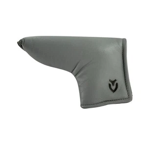 Vessel Golf Putter Cover Wolfe Grey Leather Blade Cover Japan Pre Owned - Picture 1 of 3