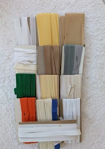 Schrägband Nahtbindung versch. 13 Stück teilweise gebraucht - Bild 1 von 1