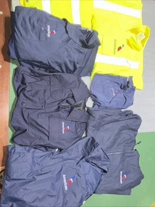 American Airlines Employee Uniform Shirts, Jackets Embroidered Navy Blue - Picture 1 of 14