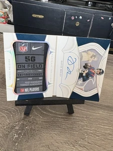 Davis Mills 2021 Panini National Treasures novato Jumbo etiqueta de lavandería automática #d 1/5  - Imagen 1 de 4