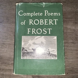 Complete Poems of Robert Frost 1964 17th Printing BCE HCDJ Hardcover - Picture 1 of 6