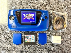 Sega Game Gear - Works, Recapped, New LCD Screen, Clean Shell, USB-C Setup +more