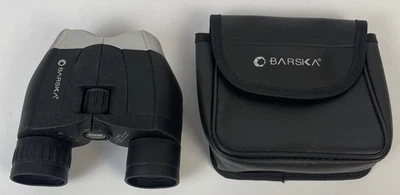 Barska 6-18x21 Compact Zoom Binoculars With Case 1000 Yds Tested Works Great - Image 1 of 4