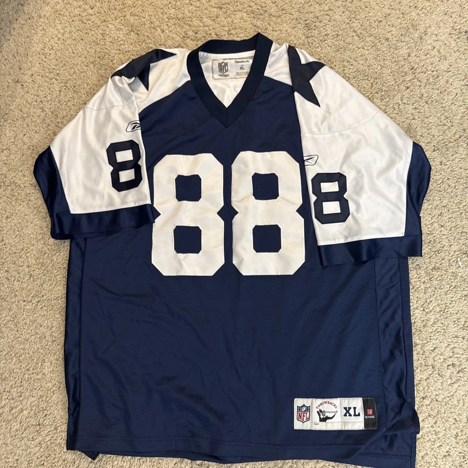Camiseta deportiva Reebok - Dallas Cowboys - Dez Bryant - #88 - totalmente cosida retro - talla XL Foto 1 de 4