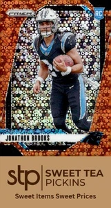 2024 Panini Prizm #357 Jonathon Brooks Disco - Picture 1 of 2