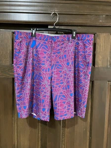 Pantalones cortos de golf Hreski multicolores para hombre talla 40... entrepierna de 10"... borgoña, azul, verde - Imagen 1 de 4