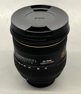 NIKON FIT SIGMA 24-70MM F2.8 EX DG HSM - Image 1 of 4