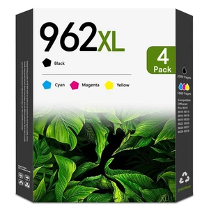 962XL Ink Cartridges Combo Pack High Yield Replacement for HP 962 XL Ink Cart... - Picture 1 of 7
